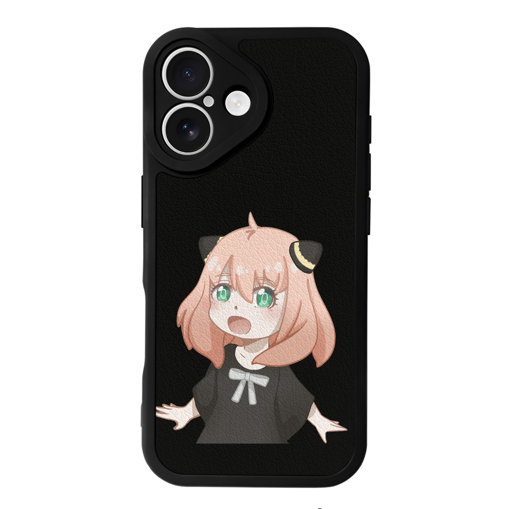 （画像用） SPY×FAMILY间谍家家酒 【iPhone 16シリーズ対応】シリコンスマホケース（レザー調） 材質：シリコン